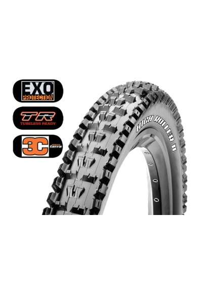 Plášť MAXXIS High Roller II 29 x 2.50 WT kevlar EXO TR 3C Maxx Terra