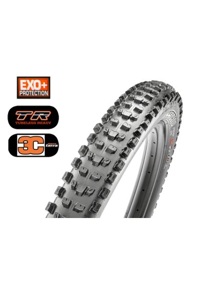 Plášť MAXXIS Dissector 27.5 x 2.40 WT kevlar EXO+ TR 120 TPI 3C Maxx Terra