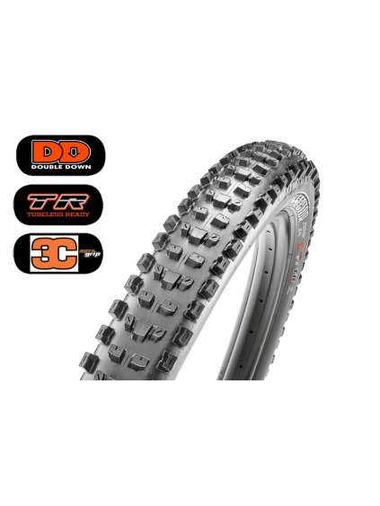 Plášť MAXXIS Dissector 27.5 x 2.40 WT kevlar DD TR 120 TPI 3C Maxx Grip
