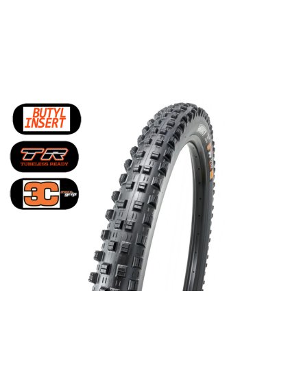 Plášť MAXXIS Shorty 2.0 27.5 x 2.40 WT kevlar TR 3C Maxx Grip DH