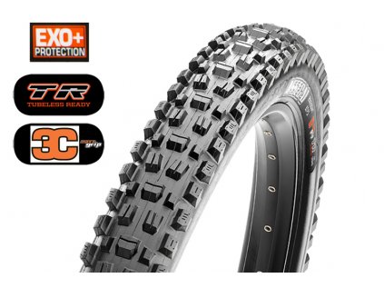 Plášť MAXXIS Assegai 27.5 x 2.50 WT kevlar EXO+ TR 3C Maxx Grip