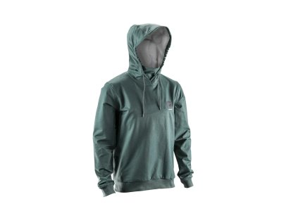 Leatt MTBHoodie ThermalFlow30 SpruceGreen Front 5026054970 6912eb9c44bb4