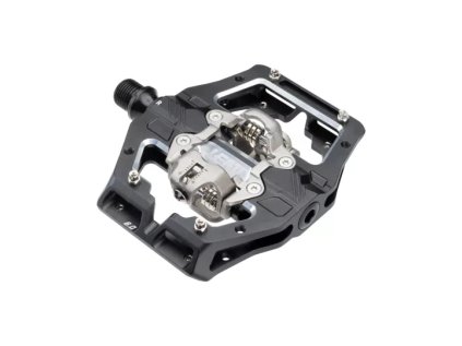 LEATT pedále Gravity 6.0 Clip-in (veľkosť Silver)