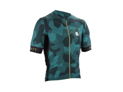 Leatt cyklistický dres MTB Endurance 5.0, Teal (veľkosť XXL / US46 / EU56)
