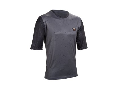 Leatt cyklistický dres MTB Enduro 3.0, Graphite (veľkosť #XXL/US46/EU56)