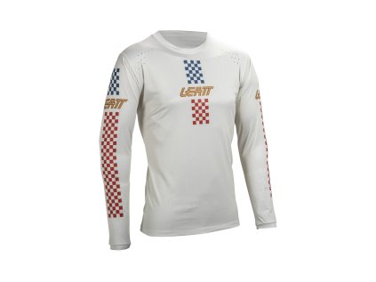 Leatt cyklistický dres MTB Enduro 4.0, Cream (veľkosť #XXL/US46/EU56)