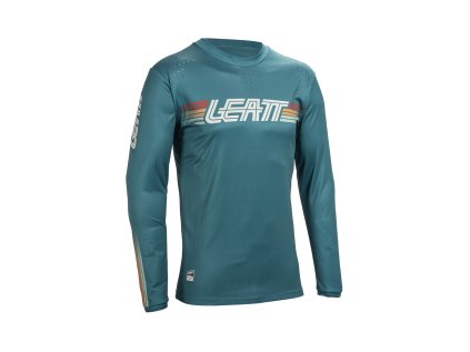 Leatt cyklistický dres MTB Enduro 4.0, Teal (veľkosť #XXL/US46/EU56)