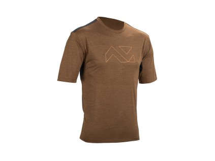 Leatt cyklistický dres MTB Trail 1.0, Loam (veľkosť #XXL/US46/EU56)