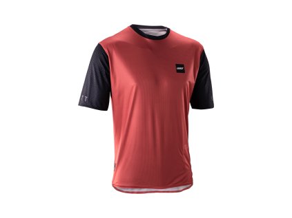 LEATT dres krátky rukáv MTB Trail 3.0  , Dusty Red (veľkosť XXL / US46 / EU56)