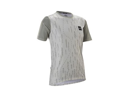 LEATT dres krátky rukáv MTB Trail 3.0 Women  , Trails White (veľkosť XL / EU42 / UK14 / US10)