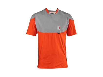 Leatt dres s krátkym rukávom MTB AllMtn 3.0, pánsky, glow (veľkosť XXL)