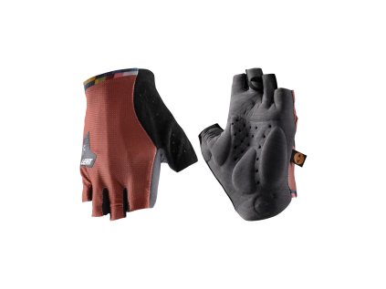 LEATT rukavice MTB 5.0 Endurance Women  , Dusty Red (veľkosť M / EU8 / US9)