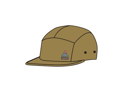 LEATT šiltovka Cap 5-Panel (veľkosť Brass Brown, S-XL)