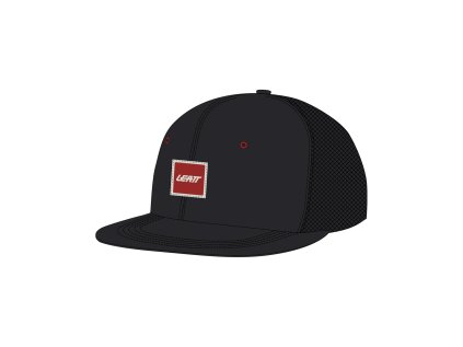 LEATT šiltovka Cap Trucker Tech (veľkosť Black, S-XL)