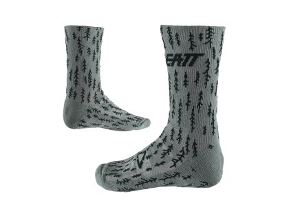 LEATT ponožky MTB  , V26 Mist Green (veľkosť L / XL - EU43-48 / UK8.5-12.5 / US9-13)