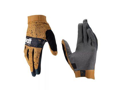 LEATT rukavice MTB 1.0 GripR Rust (veľkosť L / EU9 / US10)