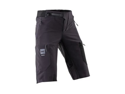 LEATT šortky MTB Gravity 4.0  , Ghost Black (veľkosť 3XL / US40 / EU58)