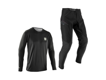 LEATT Ride Kit MTB Gravity 1.0 Junior  , Ghost Black (veľkosť XL / EU150 / 160cm)