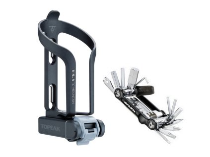 Košík na fľašu + multikľúč Topeak NINJA TC MOUNTAIN