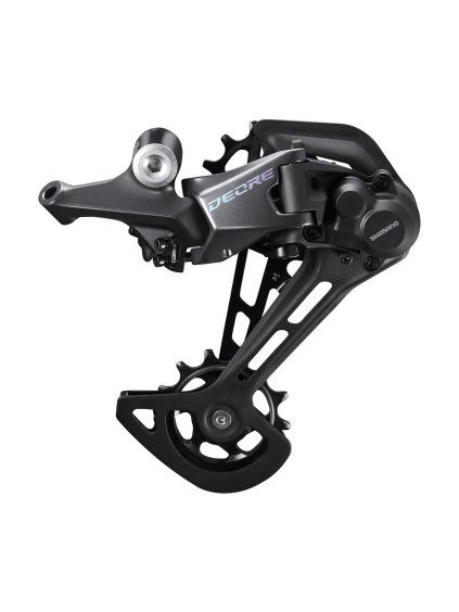 Prehadzovačka Deore M6100 12-k. čierna super dlhé ramienko Shadow+