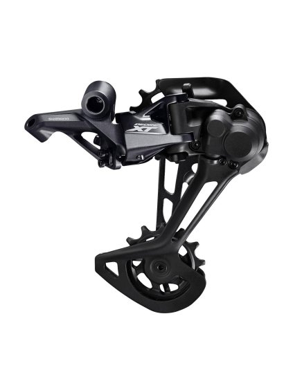 Prehadzovačka XT M8100 1x12-k. čierna super dlhé ramienko Shadow+