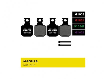 Platničky Galfer FD487 - Magura