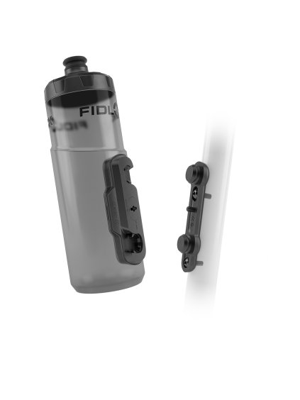 Fidlock TWIST SET FĽAŠA TMAVÁ 600ml - ZÁKLADŇA NA RÁM