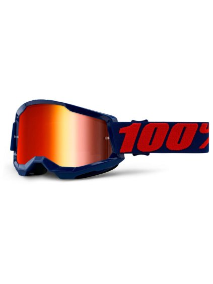 STRATA 2, 100% OKULIARE MASEGO, ZRKADLOVÉ ČERVENÉ PLEXI