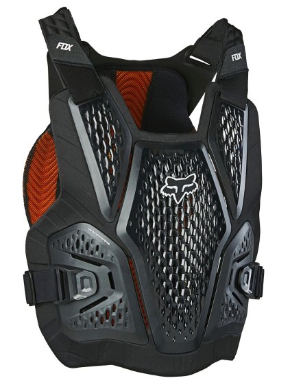 Raceframe Impact Soft Back CE D3O® Chest Guard Black