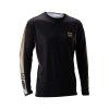 LEATT dres dlhý rukáv MTB Gravity 4.0   , Stripe Black (veľkosť 3XL / US48 / EU58)