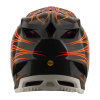 Troy Lee Designs D4 CARBON MIPS TORCHED CARBON / MAGENTA