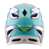 Troy Lee Designs D4 COMPOSITE MIPS CREST REAL TEAL