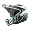Troy Lee Designs D4 POLYACRYLITE MIPS THE LINE CHARCOAL / WHITE