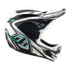 Troy Lee Designs D4 POLYACRYLITE MIPS THE LINE CHARCOAL / WHITE