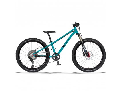 KUbikes 24 TRAIL tuerkis glitter