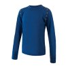 SENSOR MERINO AIR SET dětský triko dl.rukáv + spodky tm.modrá