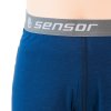 SENSOR MERINO AIR SET dětský triko dl.rukáv + spodky tm.modrá