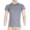 SENSOR MERINO ACTIVE PÁNSKÉ TRIKO KR.RUKÁV SV.ŠEDÁ