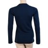 SENSOR MERINO DF DÁMSKÉ TRIKO DL.RUKÁV DEEP BLUE