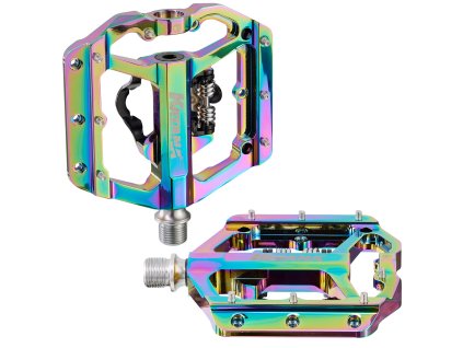 Katana X Blade Twin Kombipedale oilslick