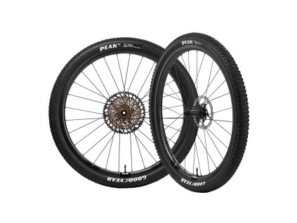 Koła MTB z włókna węglowego FAST FORWARD OUTLAW (30 mm), FFWD BOOST, matowoczarne (Typ orecha MTB Alu SRAM XD)