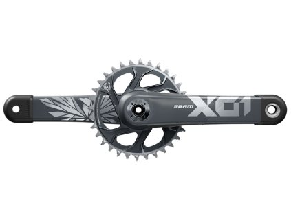 Sram X01 Eagle DUB 1x12 fach Kurbel 32T Lunar Polar 00 6118 603 010KufIOBDCul75y