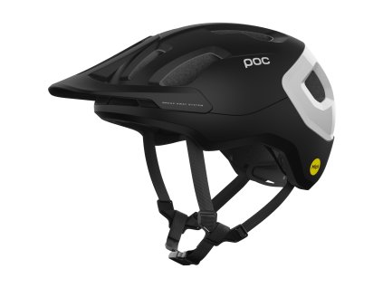 poc axion race mips helmet 8420 uranium black matt hydrogen white 1 1160575