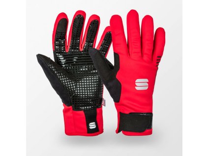 Sportful Sotto Zero rukavice červené
