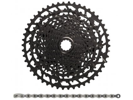Sram NX Eagle PG 1230 Kassette 11 50T NX Eagle Kette 12 fach Verschleiss Set