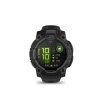 instinct 3 45mm amoled black black silicone band ies1058890