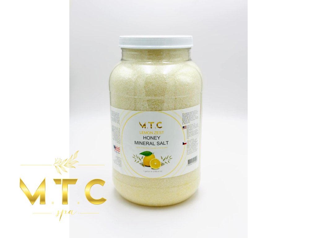 Honig Mineralsalz Zitronenschale