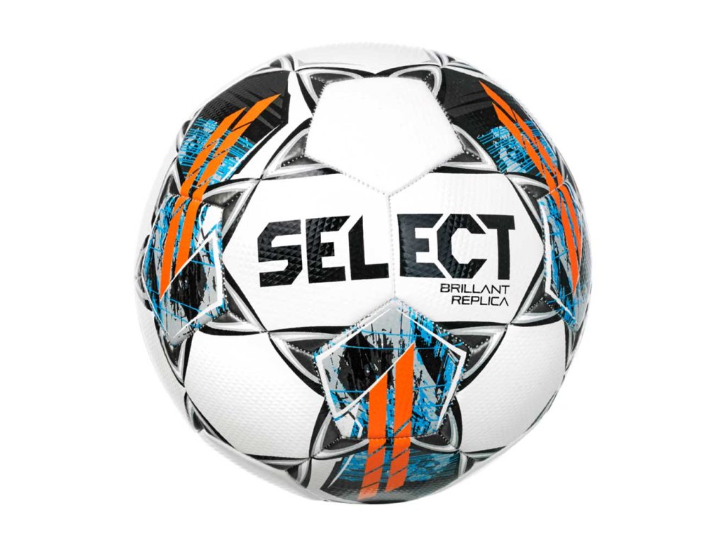 Fotbalový míč Select FB Brillant Replica bílo šedá Velikost míče: 5