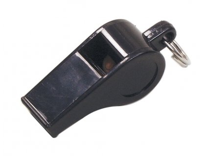 Píšťalka Select Referees whistle plastic L černá Velikost: L (Velikost L)