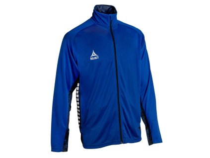 Ľahká tréningová bunda Select Tréningová bunda na zips Španielsko modrá Veľkosť: S